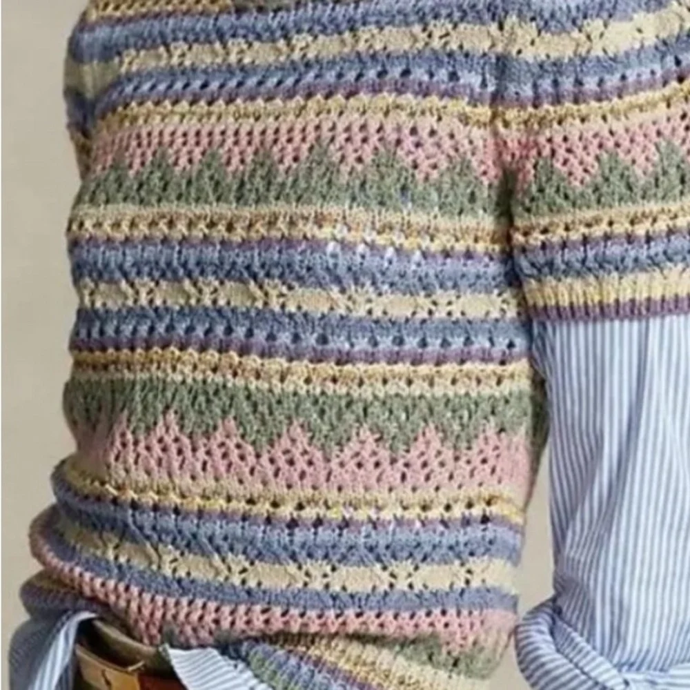 Polo Ralph Lauren Pastel Knit Design - Picture 2 of 10